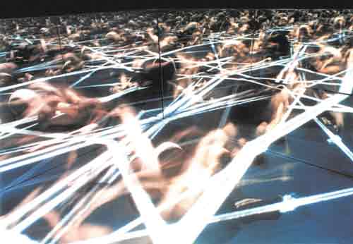 UNDERGROUND-Videoinstallation