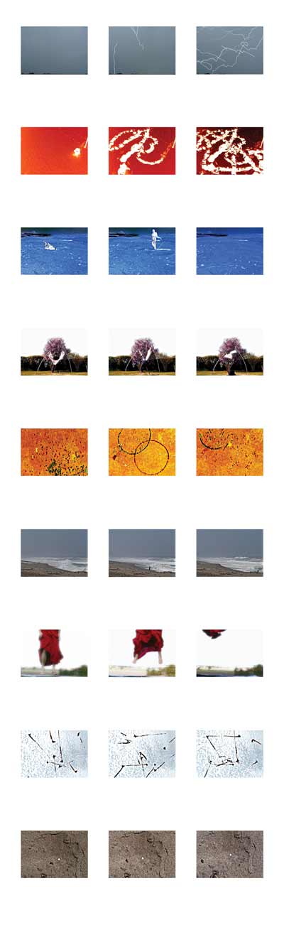 HAEL YXXS - natural sequences - video projection