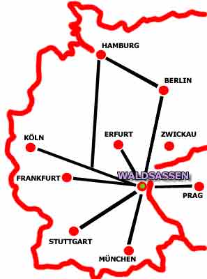 Lage Waldsassen